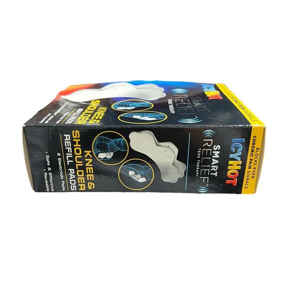 Icy Hot Smart Relief Tens Therapy Knee & Shoulder Refill 2 Pads New Sealed Box - Picture 4 of 7